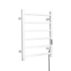 Towel Warmer 6 Bar Electric Heated Rack Wall Mount Plug-in/bath New. Price: $70.99.