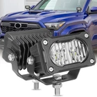 Pair 40W 3" Led Work Lights Scene Wide Cornering Flood Suv Off Road Truck. Price: $33.99.