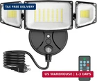 Imaihom 100W Dusk To Dawn Outdoor Lighting, 10000LM Plug Flood Lights With Re New. Price: $79.69.