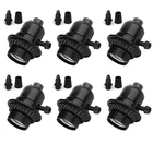Black Light Socket - 2WAY Knob Turn On Off SETTINGS,E26 Base Standard Screw I... New. Price: $16.37.