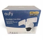 Eufy Security Floodlight Camera E340 3K Hd Outdoor 360 24/7 Rec & Detect New. Price: $159.99.