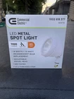 Commercial Electric 14-WATT Hardwired White Led Landscape Flood Light Metal Spot New. Price: $10.69.
