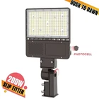 Kukuppo 200W Led Shoebox Parking Lot Area Lights Slip Fitter Mount Dusk To Dawn New. Price: $114.05.