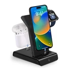 Wasserstein Wireless Charger 3-IN-1 Charging Station Stand Black Open. Price: $41.53.