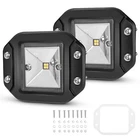 2PCS 5 Inch Flush Mount Led Work Pods Flood Beam Driving Lights Reverse New. Price: $29.99.