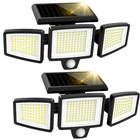 Pack Szrsth Solar Lights Outdoor 210 Led 2500LM Motion Sensor Security Flood New. Price: $28.74.