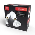 Globe Electric 17000104 Switch Double Light 6-1/2"W Outdoor Flood Satin New. Price: $14.00.