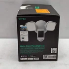 Wyze Wi-fi Floodlight V2 Motion-activated 2K Hd Color Night Vision Camera Open. Price: $62.99.