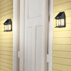 Set Of 2 Solar Powered Motion Activated Led Lighted Outdoor Home Wall Lights New. Price: $24.95.
