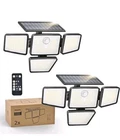 Philips Solar Security Light Outdoor, 196 Led Wall-mounted Flood W/pir Mot Open. Price: $53.00.