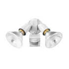 Globe Electric 91008645 Motion Double Light 5-3/16"W Outdoor Satin New. Price: $34.03.