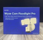 Cam Floodlight Pro White 2K Hd 180 Wide View Wyzecflp 3000 Lumens New Seale. Price: $104.95.