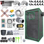Complete Grow Tent W/led Full Spectrum Light+air Filter Kit+duct Fan New. Price: $178.46.