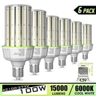 6 Pack 400W Equivalent 15000LM Led Corn Bulb 100W E39 Base High Bay Lights New. Price: $314.40.