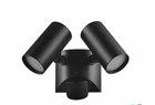 2 New In Box Globe Led Outdoor Security Flood Lights, Motion Sensors, Black. Price: $100.00.