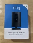 Ring Stick Up Battery - Indoor/outdoor Smart Security Camera, Black New*. Price: $64.00.