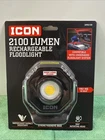 New Icon Lumens Floodlight Rechargable Magnetic 360 Rotating HEAD-LWR2100. Price: $49.00.