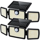 Mihani Solar Flood Lights Outdoor, 2500LM Motion NON-REMOTE-2 Pack, Black New. Price: $30.96.