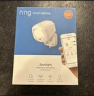 Ring Smart Lighting Led Spotlight Battery Powered - White Open. Price: $36.33.