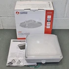 Lithonia Led Canopy Light Cny P1 40K Mvolt Wh M2, 4000K, 4450LM, 120/277VAC New. Price: $99.95.