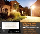 Melpo Rgb Led Flood Light 80W 8000LM Outdoor Waterproof W/ App Control Security Open. Price: $49.99.