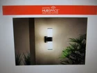 Hampton Bay Hartford 14.25 In. Millennium Black Led Smart Cylinder Wall Light Open. Price: $54.10.