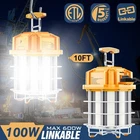 Kukuppo 100W Led Temporary Work Light 14000LM Construction Jobsite Linkable Lamp New. Price: $71.50.