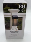 Better Homes & Gardens Solar Black Led Deck Fence Light 20 Lumen Nico Collection Open. Price: $24.99.