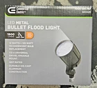 Commercial Electric 30W Bronze Integrated Outdoor Led Bullet Flood Light New. Price: $54.78.