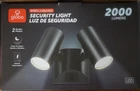 Globe Electric Led Dusk-to-dawn Twin Head Floodlight 2000LM 4000K Black New. Price: $31.49.
