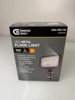 Commercial Electric Led Metal Flood Light New In Box 16 Watt 1500 Lumen Bronze. Price: $27.20.