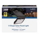 Feit Led Motion-sensing Solar Powered Black Security Floodlight New. Price: $26.05.