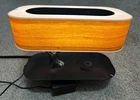 Sharper Image Bonsai Led Lamp Bluetooth Speaker Wireless Charging Pad W/ Box Used. Price: $46.95.