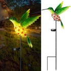 Garden Hummingbird Solar Lights Decor, Cardinal Stake For Outdoo... New. Price: $49.85.