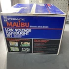 Vintage Malibu Intermatic Low Voltage Floodlight Set LV1076T Nos - Sealed New. Price: $36.00.