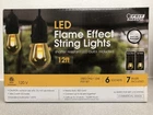 Feit SL12-6/FLAME Led Bulb String Lights Amber Ft. New. Price: $44.79.