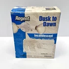 Dusk To Dawn Twin Floodlight Model PWT250PCW By Regent New. Price: $9.00.