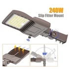 Kukuppo Outdoor Dusk To Dawn Led Shoebox Lights 240W 33600LM Slip Fitter Mount New. Price: $153.00.