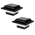 Classy Caps Imperial 2.5X2.5 Outdoor Black Cast Aluminum Led Solar Post 2PK New. Price: $34.02.