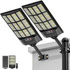 Vowelsone Solar Street Lights Outdoor WATERPROOF48000LM 320WIDE Angle Flood New. Price: $102.58.