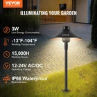 8 Pack Low Voltage Landscape Path Lights, 3W 210LM 12V-24VAC/DC Outdoor Led New. Price: $110.17.