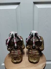 Huyieno 2PK Solar Halloween Decorative Lights Skeleton Skull Human Head New. Price: $50.00.