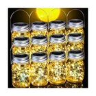 Cooo 12 Pack Crystal Glass Lanterns Sets Solar Powered 30LED Mason Jar Lights... New. Price: $61.79.
