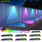Led Solar Power Fence Lights Deck Wall Stair Step Outdoor Garden Decor Lamp New. Price: $29.99.