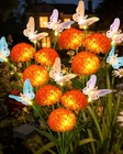 Solar Garden Lights Outdoor Waterproof Decorative 3 Pack Swaying Butterfly New. Price: $36.52.