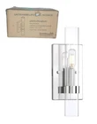 Untrammelife Polished Nickel Wall Sconce, Modern Vanity Light Fixtures, Dimmable Open. Price: $29.95.