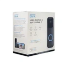 New Sealed Blink Outdoor Video Doorbell With Sync Module 2 - Wired/wireless. Price: $39.99.