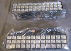 2-PACK Shgpoda Led 3-ROW Blacklight Bars Waterproof W/mounting Brackets 16" X 4" New. Price: $69.98.