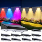 Bonlion Solar Fence Lights Outdoor 10 Pack Upgraded Brightness 3X Led Lens New. Price: $52.99.