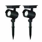 Mainstays Black Solar Led Landscape Spotlights, 60 Lumens, 2 Pack New. Price: $24.28.